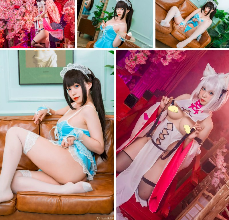 芦苇苇苇古风巫女主题角色还原写真